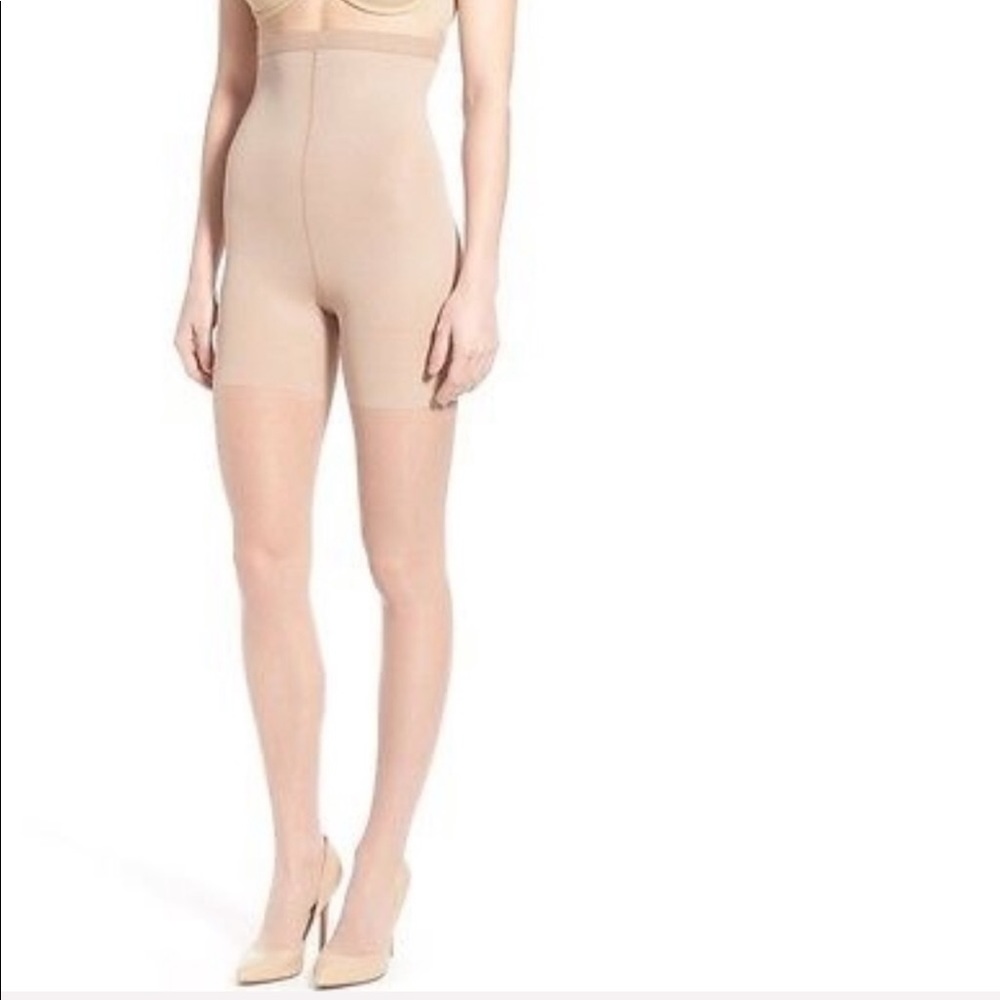 NWOT Spanx High Waisted Sheers in Nude